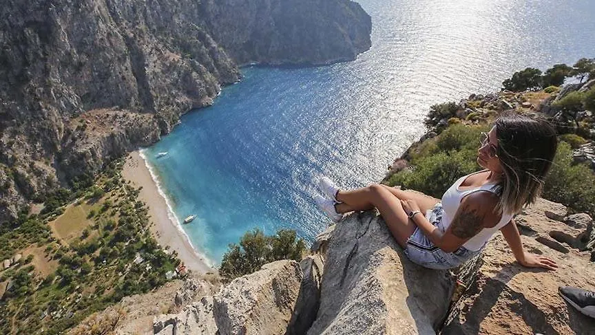 The Villages ,C2 Suite Apart , Havuz, Balkon, Peyzaj Oludeniz Apartmán